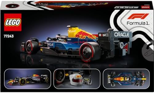 Speed Champions Oracle Red Bull RB20 F1 Yarış Arabası 77243 – Yetişkinler için Koleksiyonluk Sürücü Minifigürü ve Orijinal Detaylar İçeren Koleksiyonluk Model Yapım Seti (251 Parça)