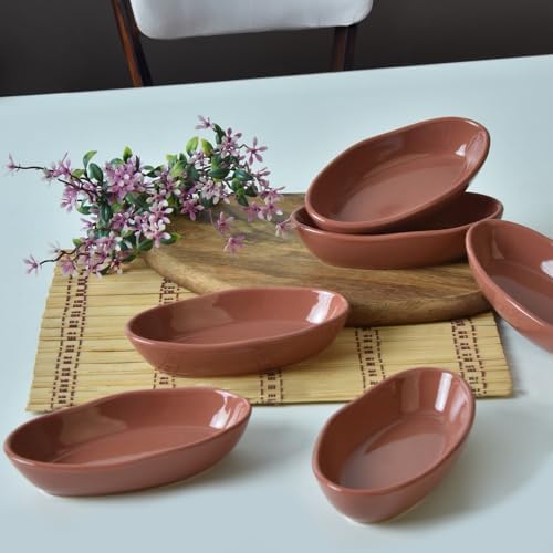 Kızıl Kahve Deniz Çerezlik 14 Cm 6 Adet 607