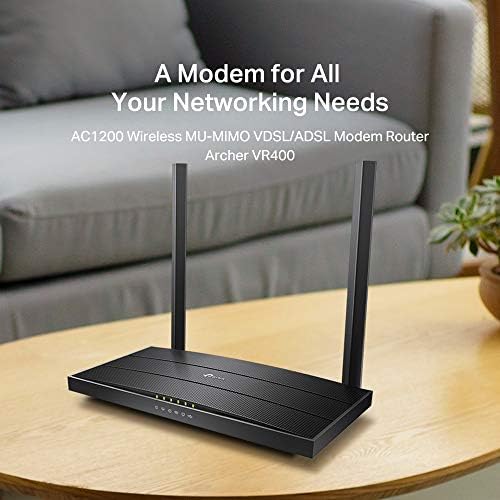 TP-LINK  VR400 1200 Mbps VDSL2 MODEM