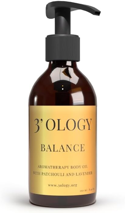 Aromatherapy Body Oil With Patchouli And Lavender, 250 ml