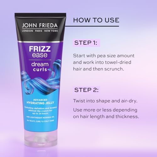 John Frieda Frizz Ease Dream Curls Belirgin Bukleler için Nemlendirici Jel
