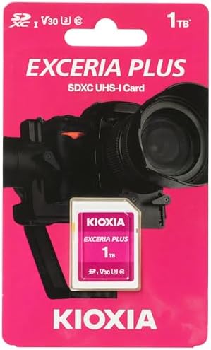 Exceria Plus SD Card 1 TB V30 100/85 MB/sn 4K