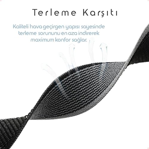 Fit 4/Fit 4 Pro/Fit 3 ile Uyumlu Hook Loop Kumaş Kordon Terletmeyen Cildi Tahriş Etmeyen Nefes Alabilen Yapılı Cırt Cırt Tasarımlı Deformasyona Dayanıklı Rahat Kayış