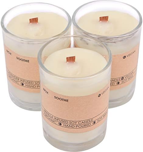 Çikolata Kokulu Doğal Soya Mumları 3'lü Set