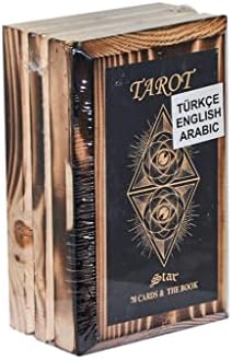 Star Oyun Aletleri Tarot Oyun Kartı Ahşap Kutulu