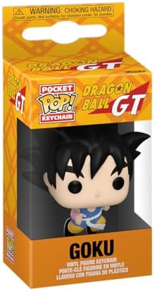 POP! Anahtarlık: DBGT - Goku - Dragon Ball Yenilik Anahtarlık - Koleksiyonluk Mini Figür - Çorap Dolgusu - Hediye Fikri - Resmi Ürün - Hayranları - Sırt Çantası Dekoru