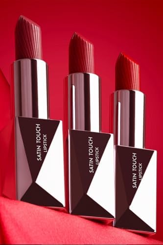 Uzun Süre Kalıcı Nemlendirici Pürüzsüz Etkili Yarı Mat Ruj Satin Touch Lipstick 808 Rusty Rose