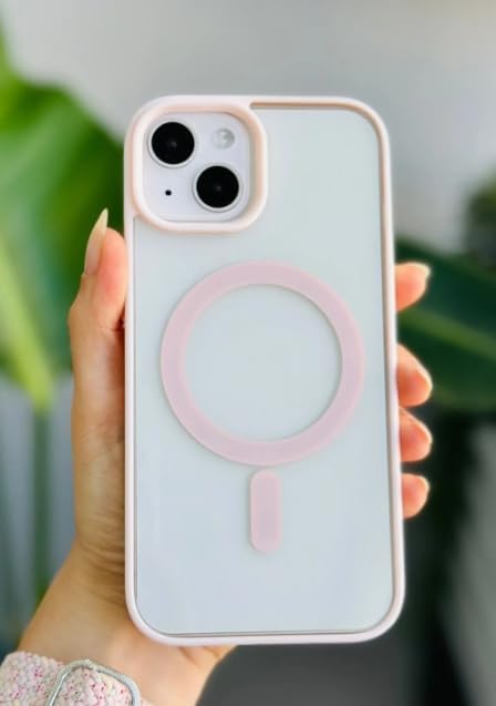 13-14 VE 15 ile Uyumlu Kablosuz şarj Özellikli Renkli Şeffaf Kılıf