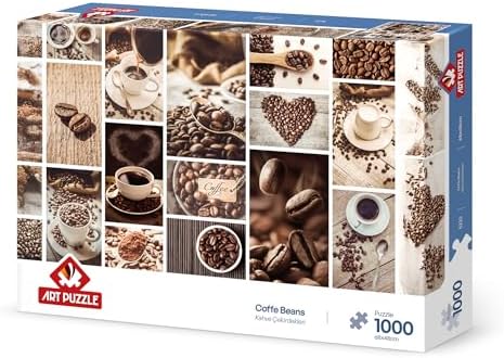 Kahve Çekirdekleri 1000 Parça Puzzle
