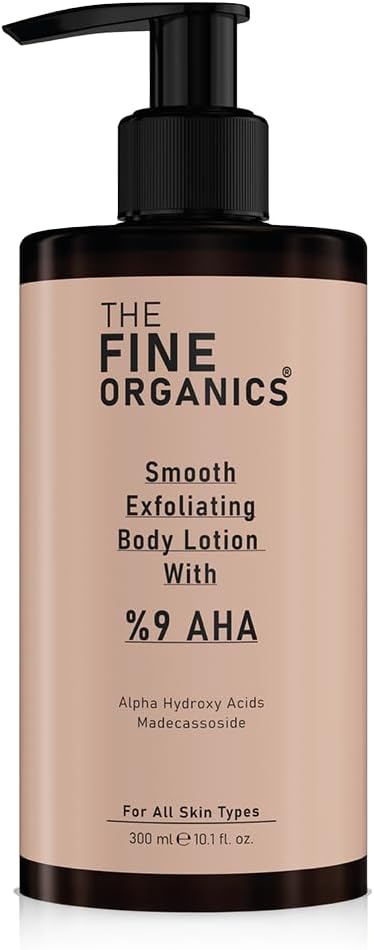 AHA%9 Akne, Leke, Kararma ve Batık Karşıtı Arındırıcı & Aydınlatıcı Vücut Peeling Losyonu