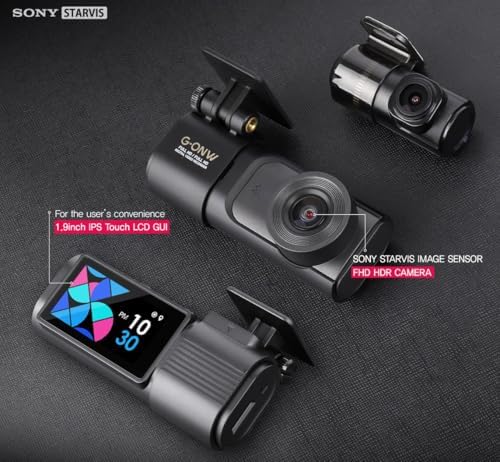 GONW 2ch FullHD HDR Wi-Fi Akıllı Araç Kamerası