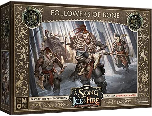 CoolMiniOrNot CMNSIF407 Buz ve Ateş Şarkısı Buz ve Ateş: Masa Üstü Minyatürler Oyunsuz Kemik Birimi Genişleme, Karışık Renkler