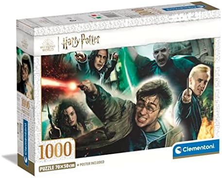 39788 Potter Potter-1000 parçalı yapboz, yetişkinler için, İtalya'da üretilmiştir, çok renkli