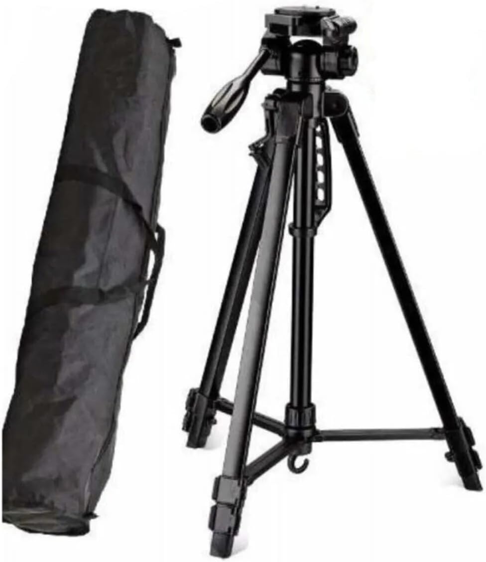 Bluetooth Kumandalı Profesyonel Telefon Kamera Tutucu Çantalı Tripot 8810 Projeksiyon SLR Kamera TEL tutucu