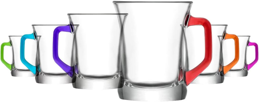 Zen Plus Renkli 6'lı Kupa