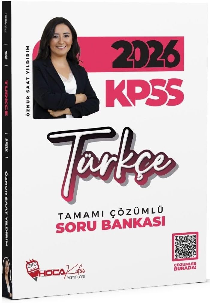 2026 KPSS Türkçe Soru Bankası Çözümlü - Öznur Saat Yıldırım Hoca Kafası Yayınları