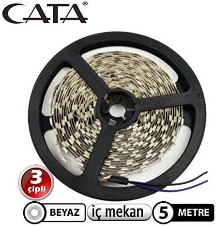 CT-4480 3 Çip Şerit LED İç Mekan, Beyaz, 5 m