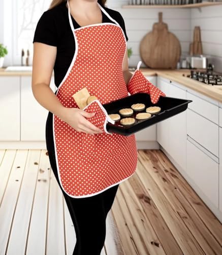 3 lü Mutfak Önlüğü, Yetişkinler için Önlük, Erkekler Kadınlar için Pişirme Önlükleri, Barbekü Önlükleri Ev, Restoran, El Sanatları, Bahçe, Barbekü, Okul