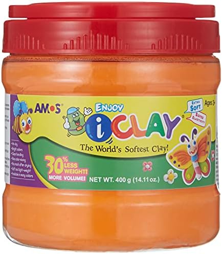 Ic400Bk-Or Proje Hamuru I-Clay 400 Gr, Turuncu