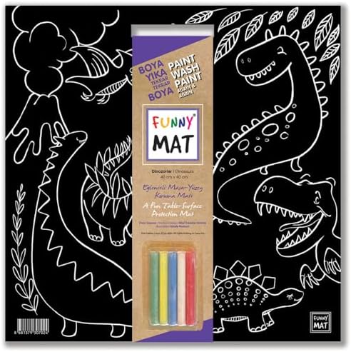 Akademi Çocuk Mat (Tebeşirli) Dinazorlar