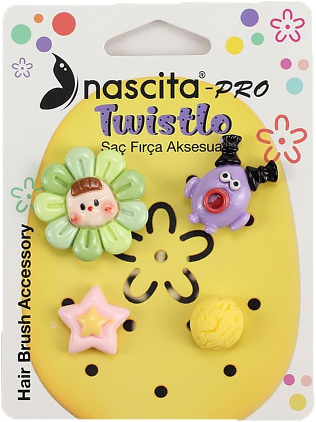 4lü Saç Fırça Aksesuarı - 05