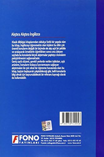 ALIŞTIRA ALIŞTIRA İNGİLİZCE