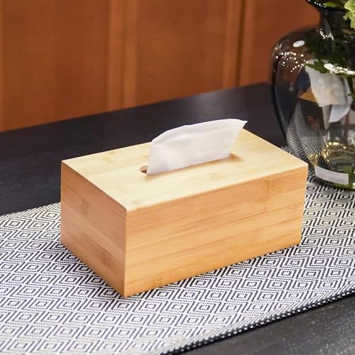 Çok Amaçlı Bambu Peçetelik Ve Düzenleme Kutusu 25x14x7,5 Cm