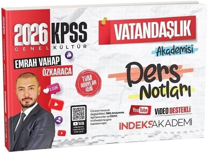 2026 KPSS Vatandaşlık Akademisi Video Ders Notları