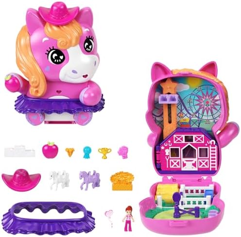 Polly Midilliyle Rodeo Heyecanı Mikro Oyun Seti, 4Y+, JCR39