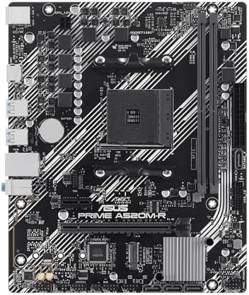 Asus A520M-R AMD Soket AM4 DDR4 5100MHz mATX Anakart
