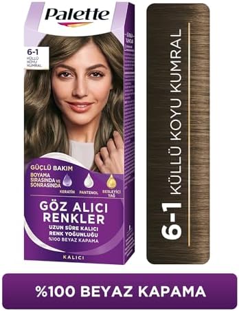 Yoğun Göz Alıcı Renkler 6-1 Küllü Koyu Kumral 50 ml