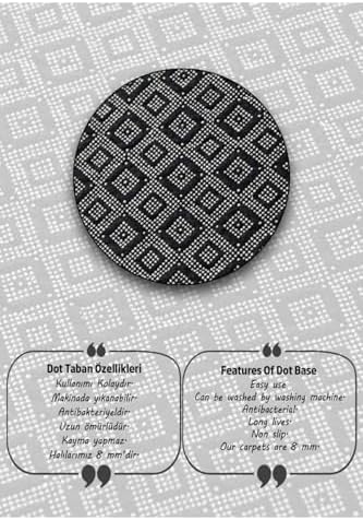 Bıg Cat Dekoratif Halı, Kaymaz Halı, Yıkanabilir., 140 x 190