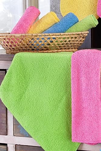 12 Adet Towel Microfiber Havlu Seti