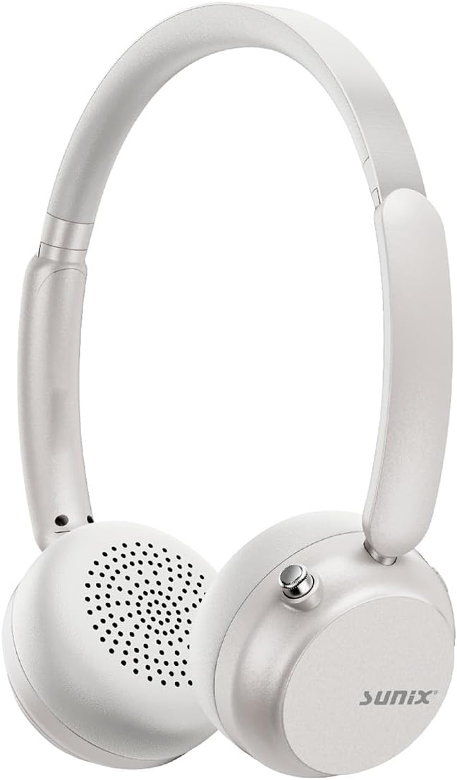 ANC+ENC 300 Mah Kablosuz 5.4 Kulak Üstü Bluetooth Kulaklık Beyaz BLT-100