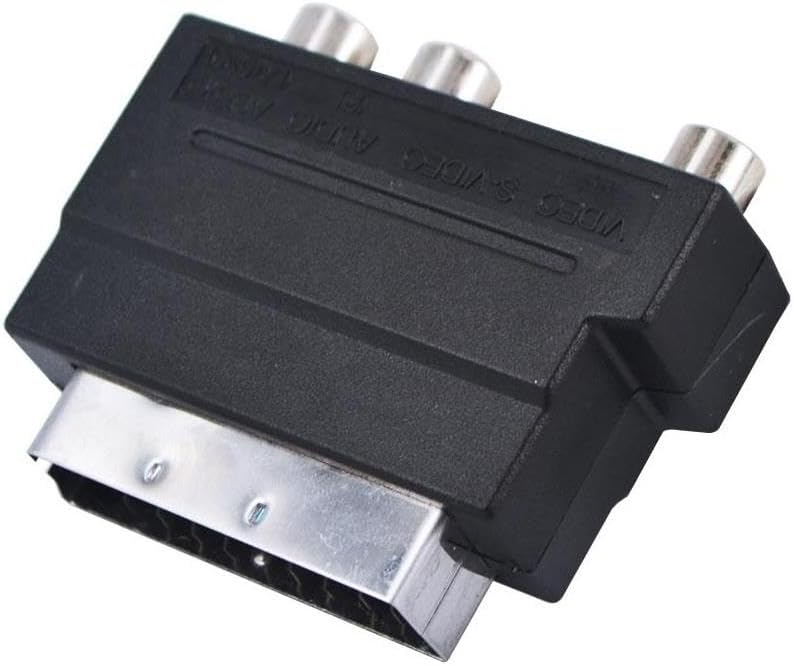 Scart To Rca Skart Tos Av Svideo Çevirici Dönüştürücü Adaptör