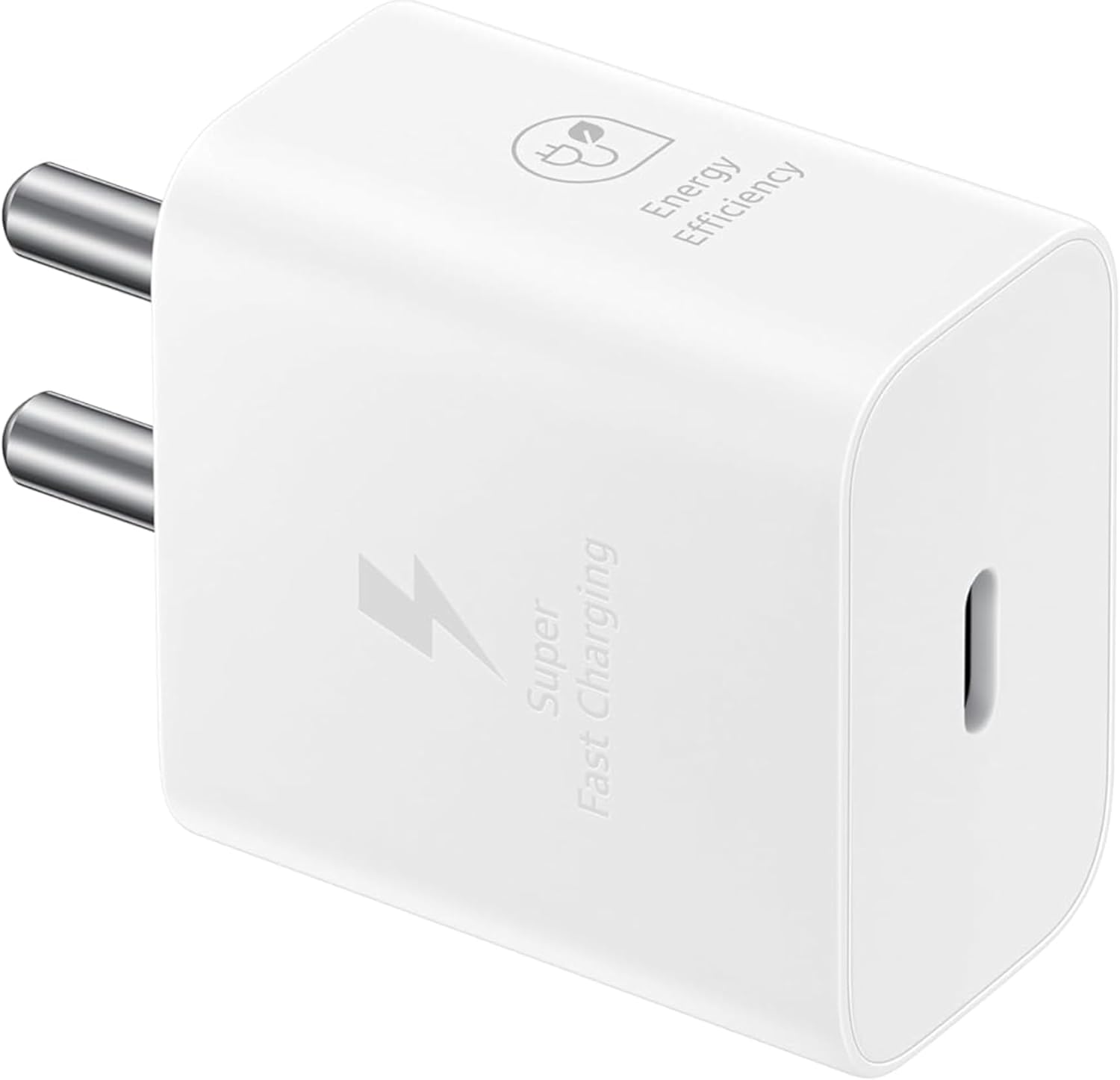 15 Watt USB Type-C Hızlı Şarj Adaptörü, Şarj Cihazı, Beyaz