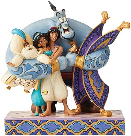 Traditions Group Hug Aladdin Figürü, Çok Renkli