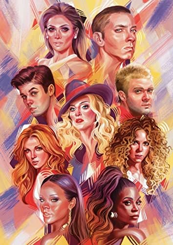 Dünya Müzik Starları 2000 Parça Puzzle