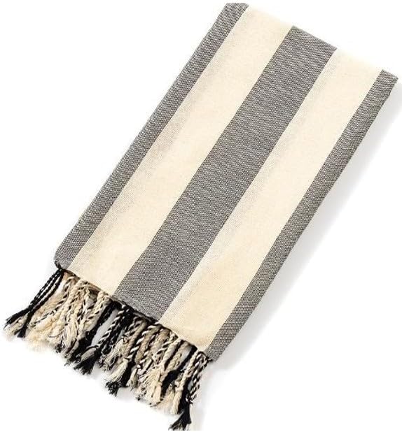 Banyo Havlusu Plaj Havlusu Siyah