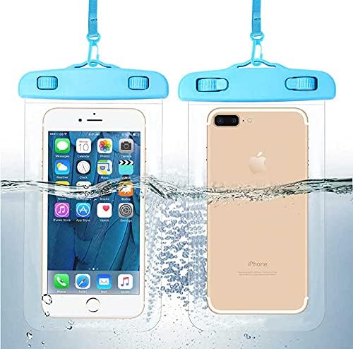 Su Geçirmez Cep Telefonu Kılıfı Tüm Telefonlara Uygun (7 İnçe Kadar)%100 Waterproof (Siyah)