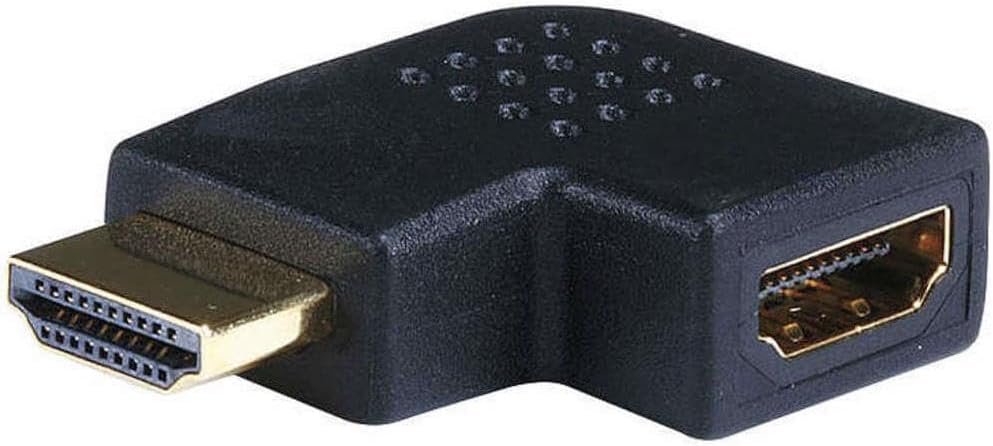 HDMI L Dirsek 90 Derece Çevirici Dönüştürücü Uzatma Adaptörü