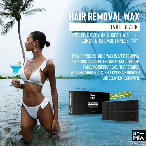 Epilasyon Kalıp Ağda Wax 500gr | Tüm Vücut, Yüz, Burun, Bikini Bölgesi | Kılların Köklerini Zayıflatır | Yeniden Büyümeyi Geciktirir | Uzun Süreli Pürüzsüzlük (500 Gr, Black)