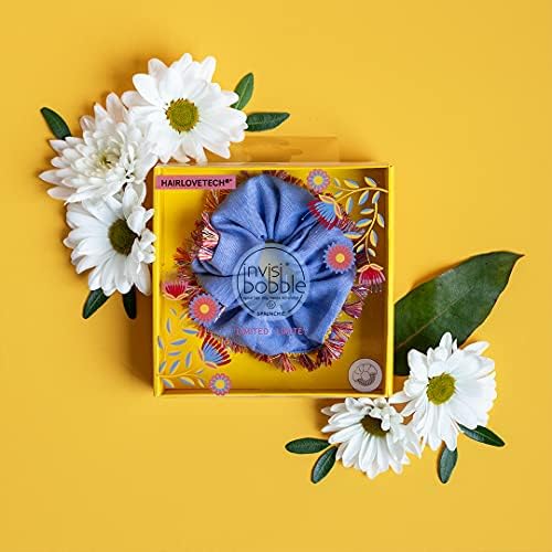 Sprunchie ''Hola Lola'' Limited Collection Flores & Bloom - Kumaş Kaplı Saç Tokası