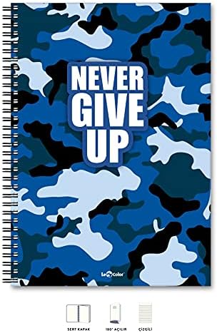 A4 Defter Çizgili 200 syf Energy