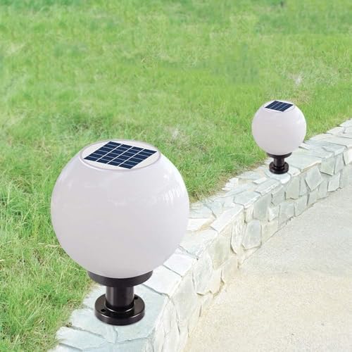 Set Üstü KÜRE Solar LED, Bahçe Lambası 30W, Güneş Enerjili, 220V Elektrikli Hibrit, E27 Duy, Fotoselli, Uzaktan Kumandalı, 3 Modlu Işık, IP65 Su Geçirmez, Uzun Ömürlü Bahçe Aydınlatma Armatürü