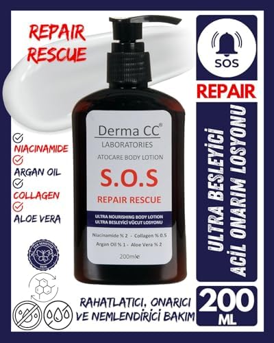 Atocare Body Lotion S.O.S Bakım - Atopik Ciltlere Özel Vücut Losyonu, 200 Mililitre