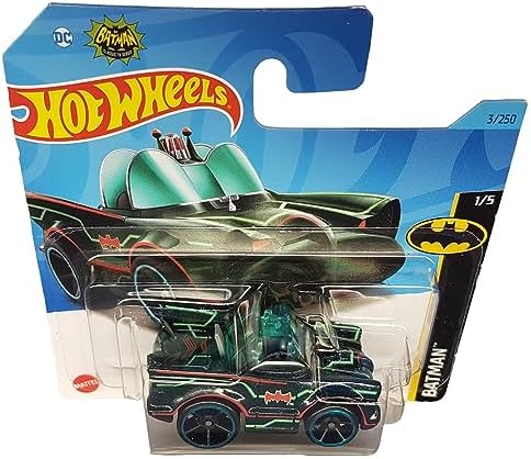 - TV Serisi Batmobile - 1/5 - HKJ72 - Short Card - DC - Mattel 2023