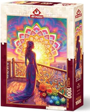 Yaşam Çiçeği 1000 Parça Puzzle