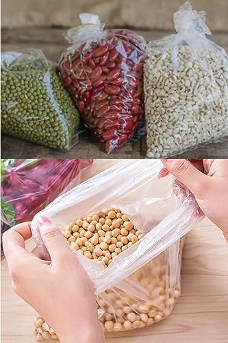 Şeffaf Naylon 5 lik 30x52 Cm. Bakkaliye Poşeti Torbası - 1 Kg. - Ort. 85 Adet - 1 Paket