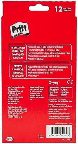 12'li Kuru Boya Kalemi